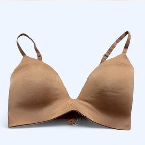 nwt skims 32dd lightly lined plunge bra in clay